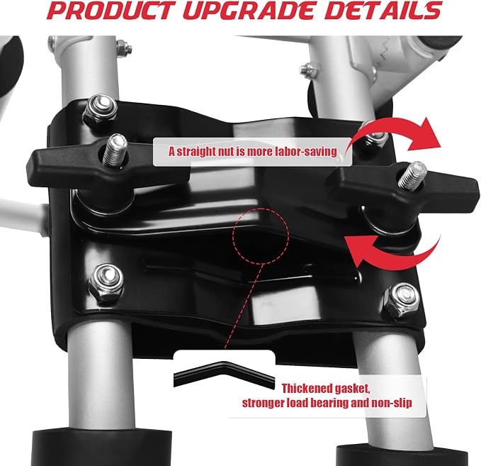 FORWODE Premium Kayak Roof Rack, 1 Pair J-Bar Roof Rack, Folding Adjustable Rack - Image 5