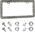 Valor Gel Metal Car License Plate Frames, Antique Old Pattern Printing by VALOR