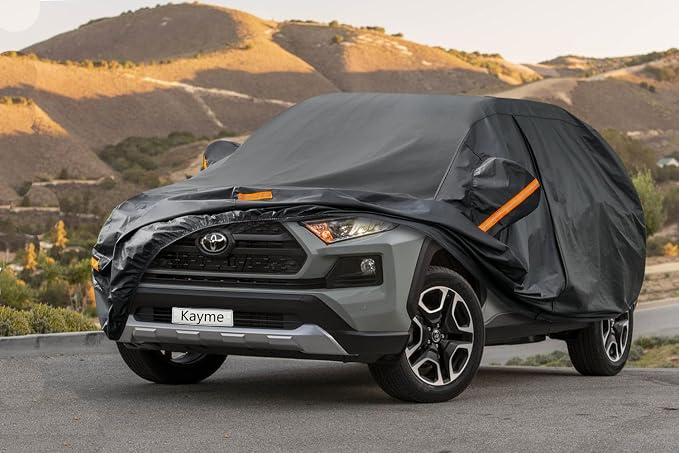 Kayme 7 Layers SUV Car Cover Custom Fit - Image 6