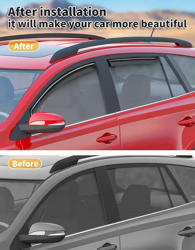 in-Channel Window Rain Guards Fit - Image 5