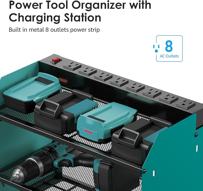 CCCEI Set Power Tool Organizer Wall Mount - Image 2