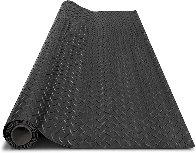 4x10FT Garage Floor Mat, 2.8mm Thickened Flooring Roll by Unknown