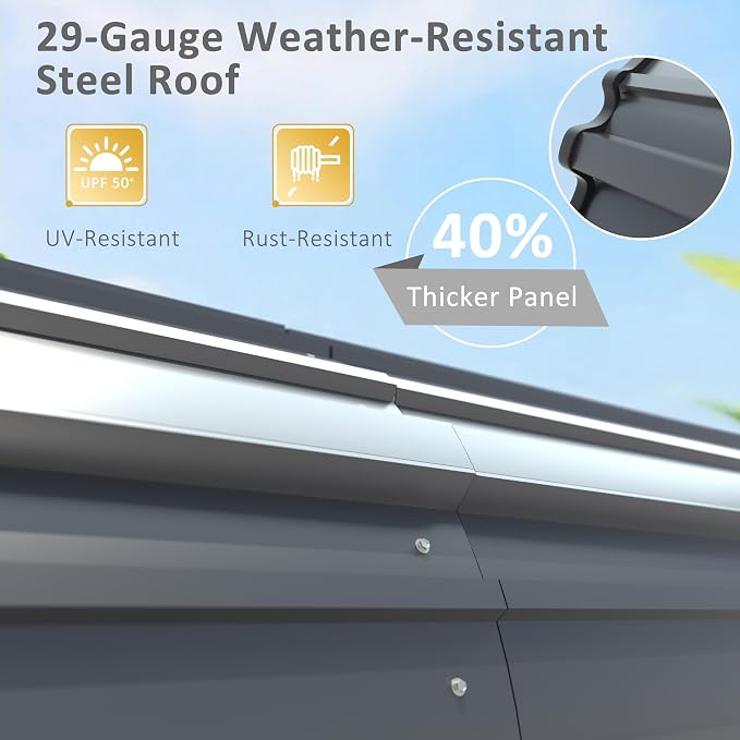 20x20 FT Heavy-Duty Carport - Image 4