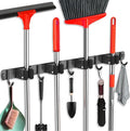 Mop and Broom Holder Wall Mount, Upgraded Broom Hanger Wall Mount, Stainless by FODARSAI