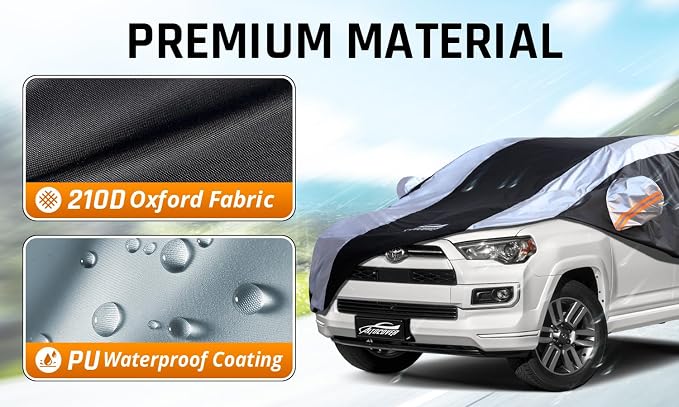 Toyota 4Runner Car Cover Waterproof All Weather - Image 3