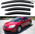 Window Visors Rain Guards Shield by YQAUTEC
