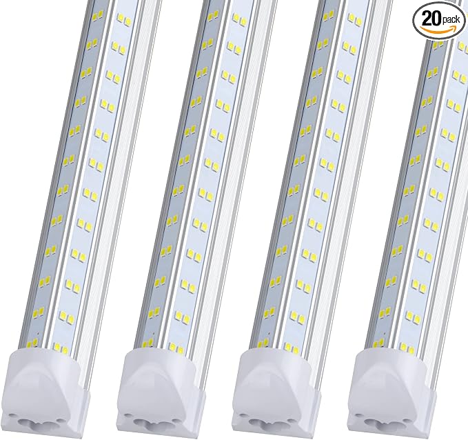 8FT LED Shop Light Fixture - 150W 19000LM by Unknown