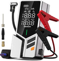 Portable Car Jump Starter with Air Compressor, 150PSI Tire Inflator with 44.4Wh by EBOSSOM
