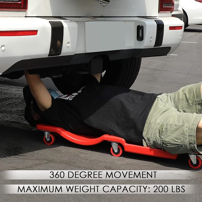 DNA MOTORING TOOLS-00201 36" L X 17" W x 4.25" H Vehicle Repair Low Profile - Image 7