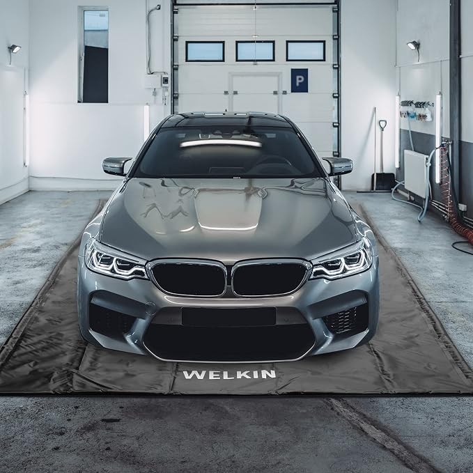 WELKIN Containment Mat, Non-Slip Garage Floor Mat by WELKIN