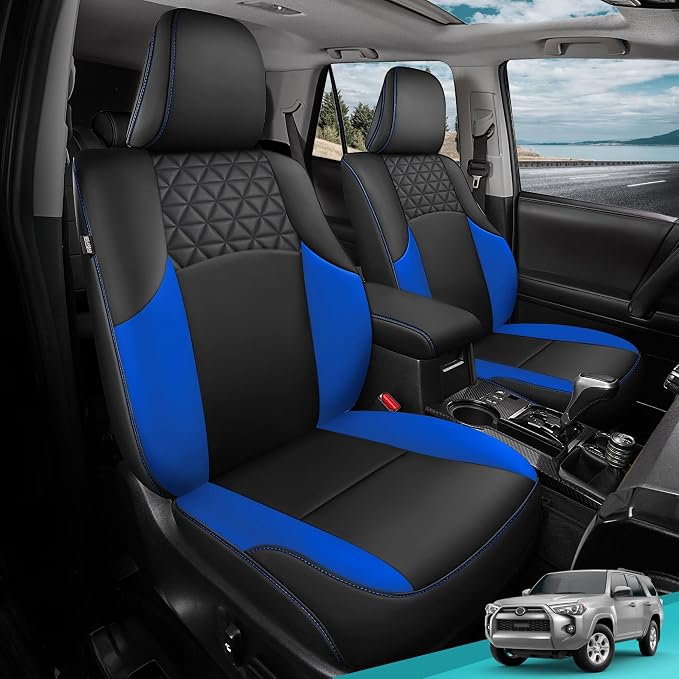 Seat Covers for Toyota 4Runner 2011-2024, Faux Leather Car Seat Cover Full Set - Image 7