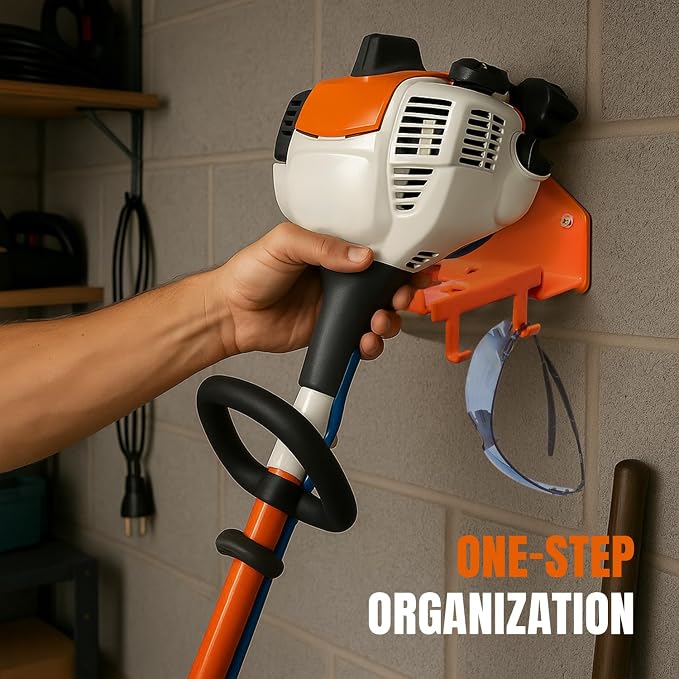 Weed Eater Hanger with Extra Hook - Image 2