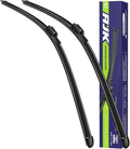 AJK 26 and 17 inch Wiper Blades, Premium All Season 2 Pack Driver Side by AJK
