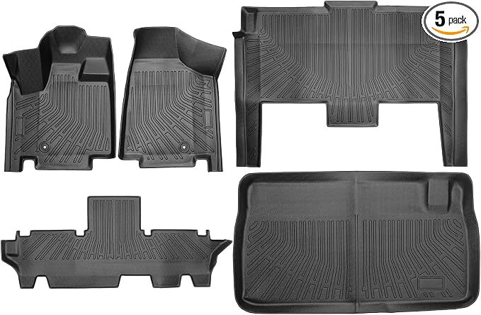 Floor Mats & Cargo Liner Set Fit by FETUSI