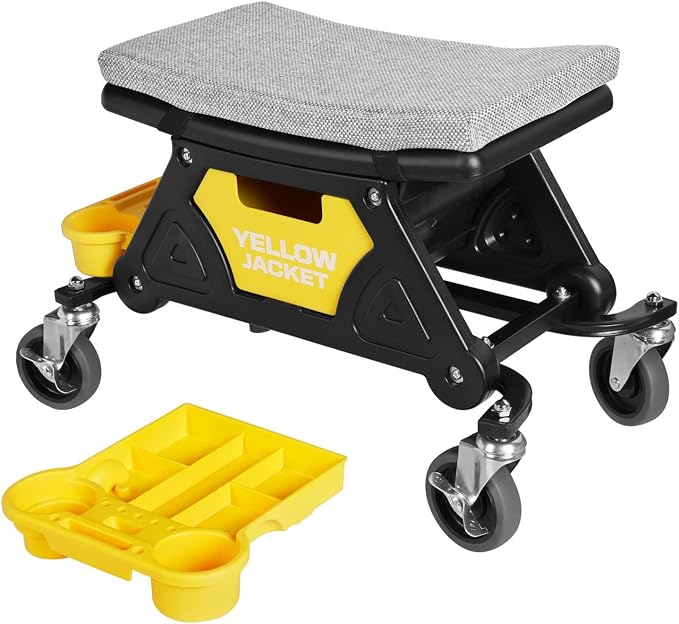 YELLOW JACKET Mechanic Stool by YELLOWJACKET