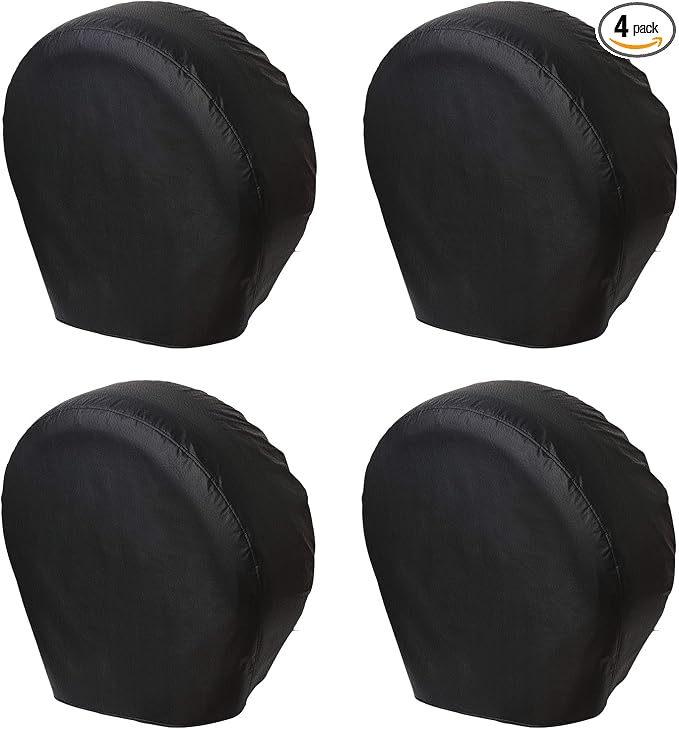 RV Tire Covers 4 Pack, Tough Waterproof Wheel Protector by VINPATIO