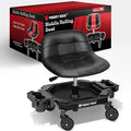 Rolling Stool with Wheels, Adjustable Height Pneumatic Garage Work Mechanic by FreekyRock