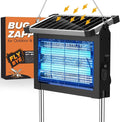 Solar Bug Zapper Outdoor, Jinyeda 4500V Rechargeable Mosquito Zapper 4000mAh by BugZapper