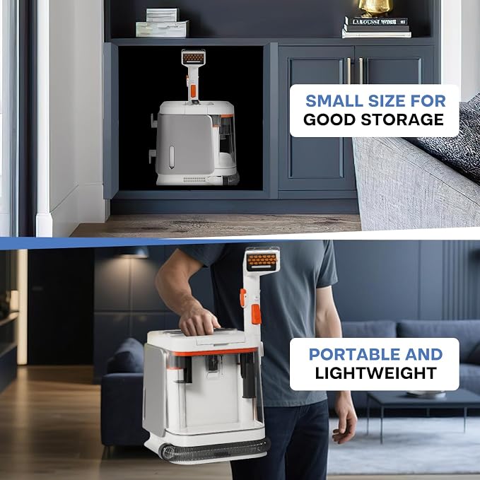 Portable Carpet and Upholstery Cleaner Machine - Image 5