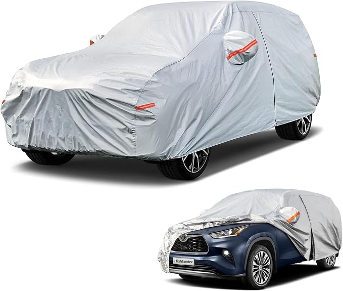 Kayme 6 Layers SUV Car Cover Custom Fit - Image 8