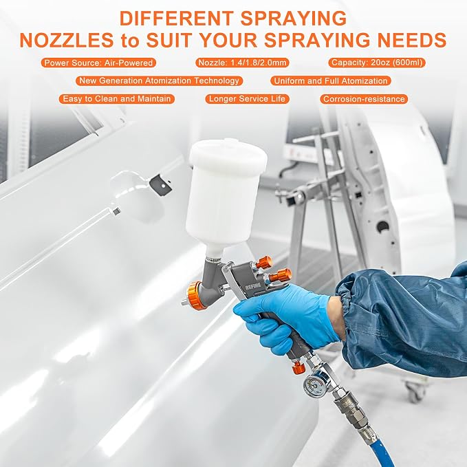 REFINE Air Spray Gun, Auto Paint Gun - Image 3