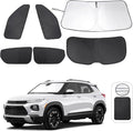 TINGLU Window Shades for Chevrolet Trailblazer 2021-2024 2025 Accessories Car by TINGLU