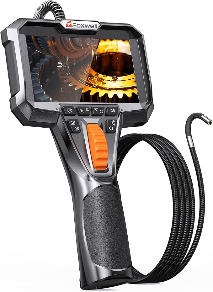 FOXWELL Y400 2-Way Articulating Borescope Camera by FOXWELL