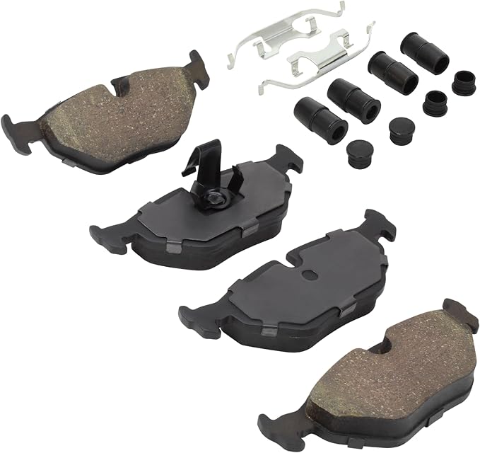 Premium Semi-Metallic Rear Brake Pads Replacement - Image 2
