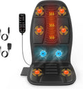 Massage Seat Cushion with Heat, Cooling Back Massager by COMRELAX
