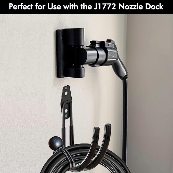 Tesla Charger Holder Wall Mount EV Charger Holder, Tesla Charging Cable - Image 2