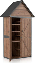 Outdoor Storage Shed with Waterproof Roof by Suumerpety
