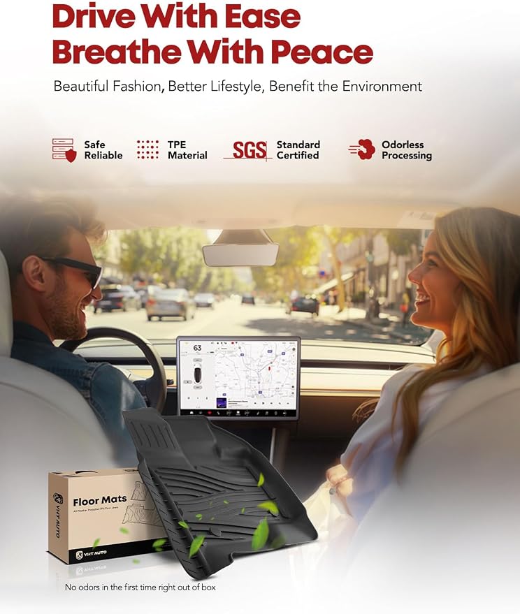 YHTAUTO Automotive Floor Mats Replacement - Image 3