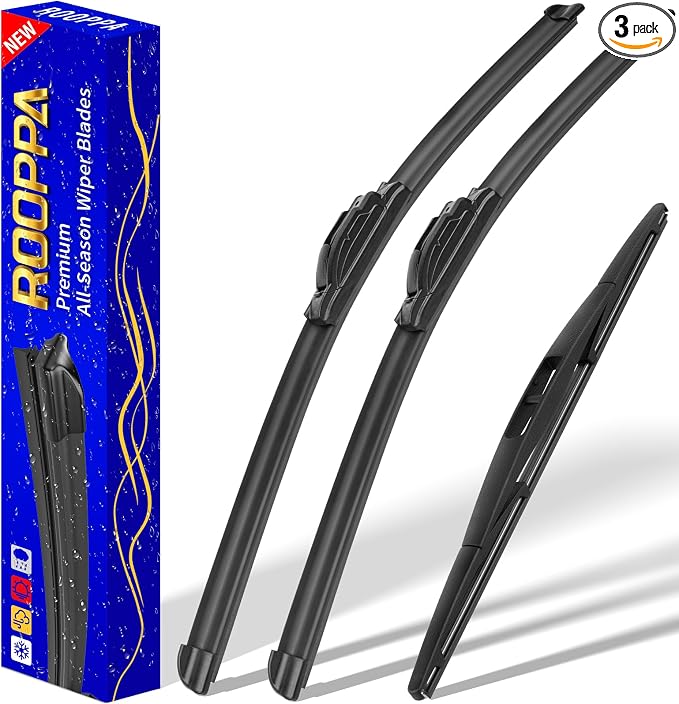 3 Wiper Blades Replacement for Subaru Legacy & Forester & Outback by ROOPPA