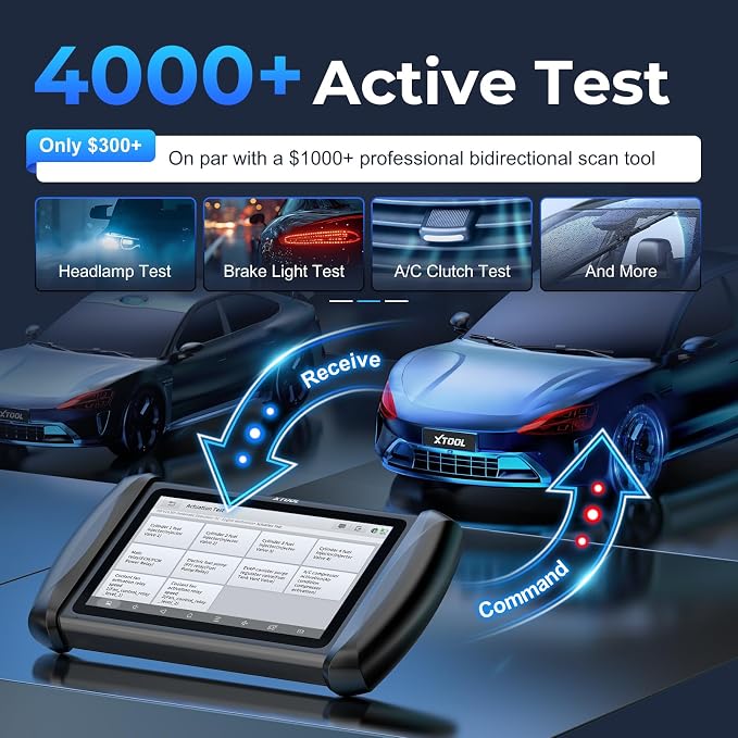 XTOOL IP819 V2.0 Bidirectional Scan Tool, 2025 Upgraded OBD2 Scanner - Image 3