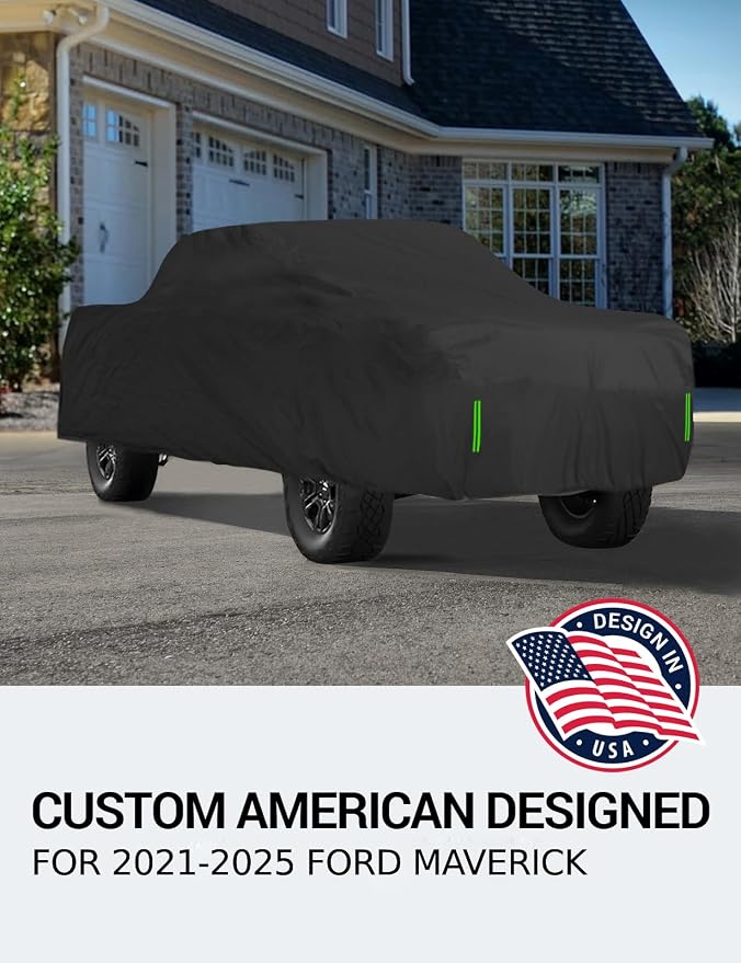 Proadsy Upgrade Car Cover for 2021-2024 2025 Ford Maverick, Waterproof All - Image 2
