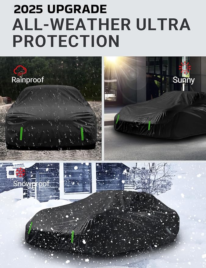 Proadsy 2025 Upgrade Car Cover for Porsche 911 Carrera 1998-2024 2025, - Image 3