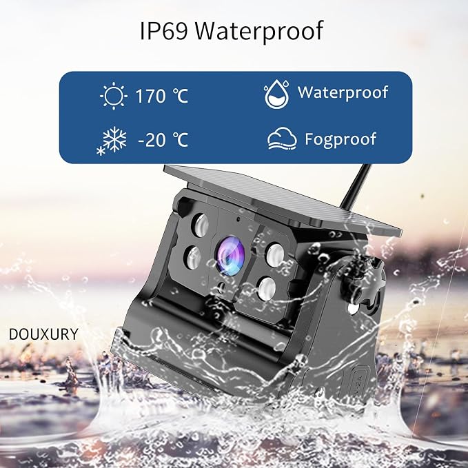 Wireless Backup Camera Solar Magnetic - Image 9