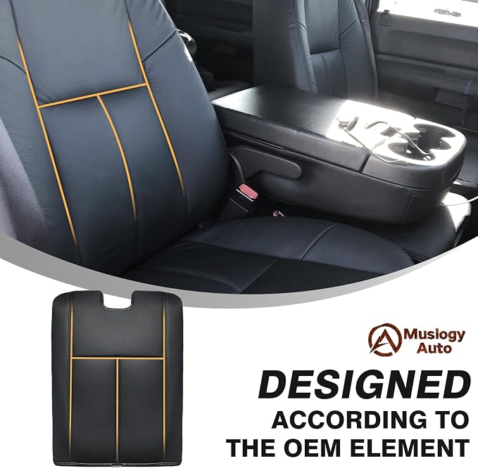 Muslogy Center Console Armrest Cover Compatible - Image 5