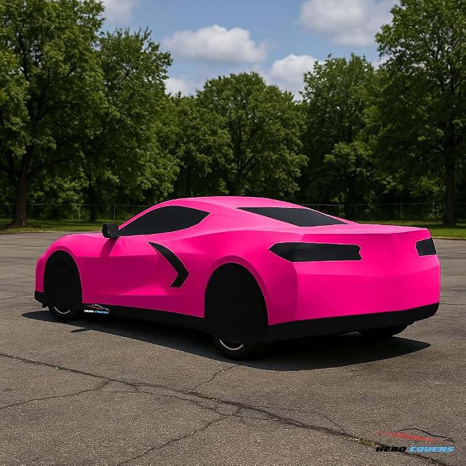 C8 Car Cover Fit for Corvette C8 Indoor and Outdoor Protection - Image 8