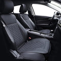Elantrip 2PCs Front Car Seat Covers Leather Water Proof Seat Protector by Elantrip