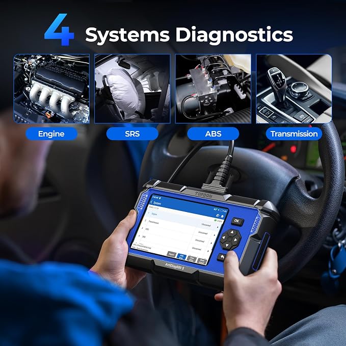 TOPDON Upgraded AD600S OBD2 Scanner, Diagnostic Tool, ABS SRS Transmission - Image 3