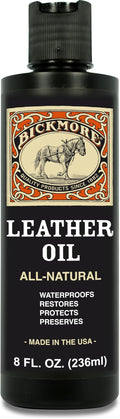 Leather Oil Leather Conditioner 8oz | Waterproofs, and Restores Boots, and All by Bickmore