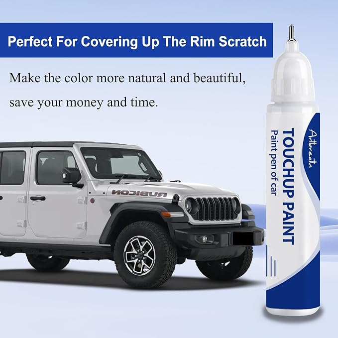 Silver Zynith Touch Up Paint for JEEP-Exact Match–Chips and Nicks Car Paint - Image 6