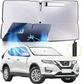 Windshield Sun Shade Umbrella: for Nissan Rogue/Rogue Platinum 2021 2022 2023 by HIMUMOY