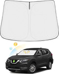 Windshield Sun Shade for 2021-2025 2026 Nissan Rogue Thicken 6-Layer Foldable by Canvcle