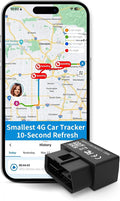 OBD GPS Tracker for Vehicles & Fleet, Plug in Car Tracker, 10-sec Real Time by BENBENGO