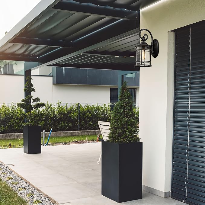 Emliviar Modern Outdoor Wall Lantern - Image 5