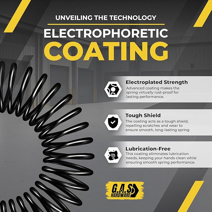 Garage Door Torsion Spring 243x1.75x38 Includes 1” Steel Bearing, and Winding - Image 4