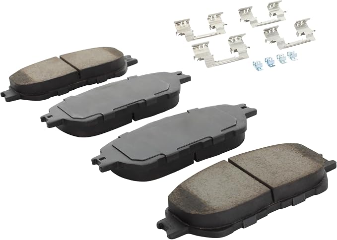 Premium Ceramic Front Brake Pads Compatible - Image 2