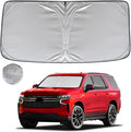 KAYZT Windshield Sun Shade for 2021-2025 Che-vrolet/Chevy Tahoe Foldable by KAYZT